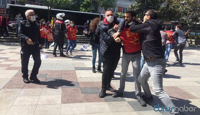 1 Mayıs eyleminde 11 kişi gözaltına alındı