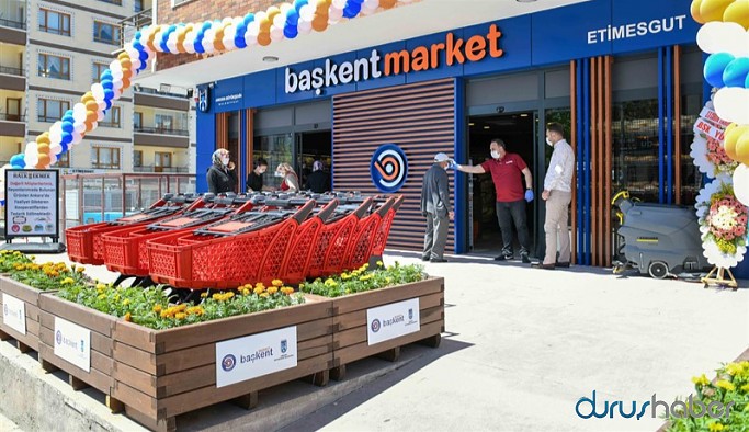"Başkent Market" açıldı