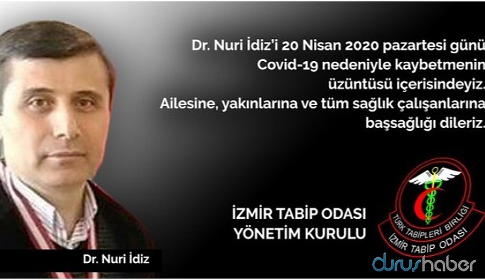 Bir doktor daha korona nedeniyle hayatını kaybetti