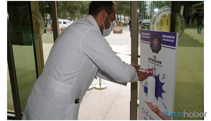 Kayyım yönetimindeki Diyarbakır Belediyesi sahte dezenfektan dağıttı