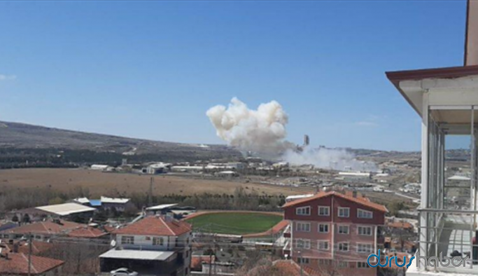 Roketsan fabrikasında patlama: Yaralılar var