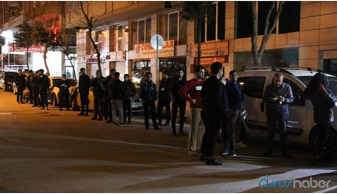 Yasak ardından market ve fırınlara akın ettiler