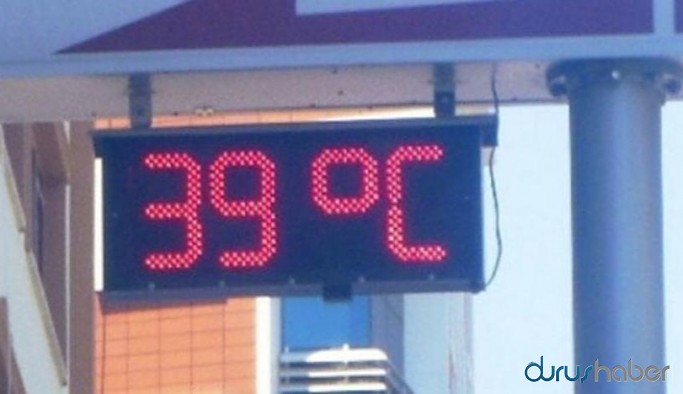Sıcaklık 39 dereceye yükseldi, çocuklar dışarı çıkamadı