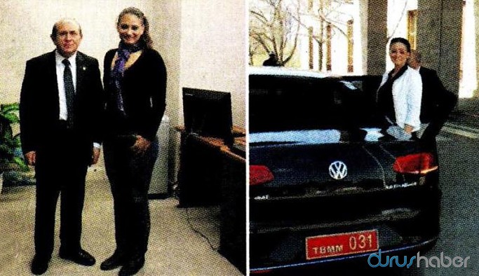 AKP'li Kuzu, 'Hanımağa'yı makamında ağırlamış