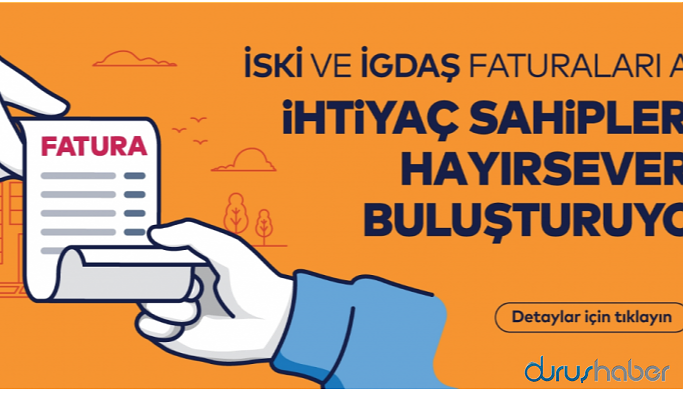 ‘Askıda fatura’ uygulamasıyla 16 bin 100 ailenin faturası ödendi