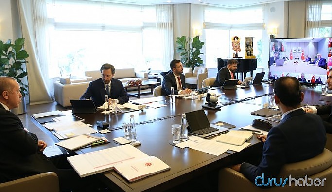 Erdoğan başkanlığında kritik toplantı başladı