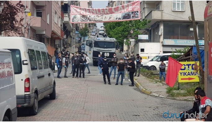 Gökçek için yapılmak istenen yürüyüşe polis engeli