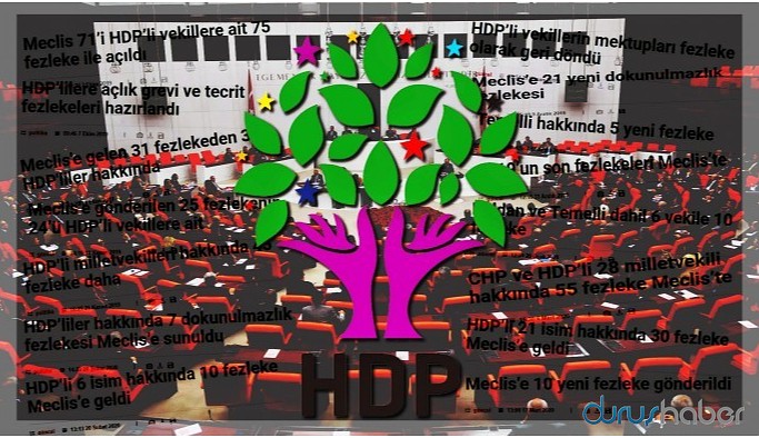 HDP’lilere 7 ayda 320 fezleke