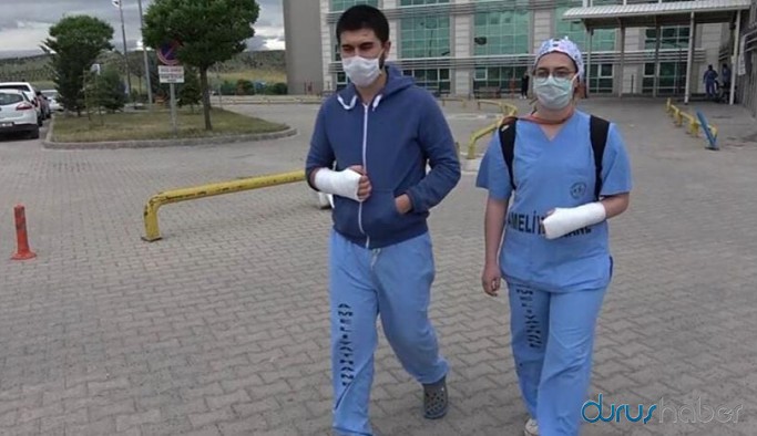 İki doktora tekme-tokatlı darp