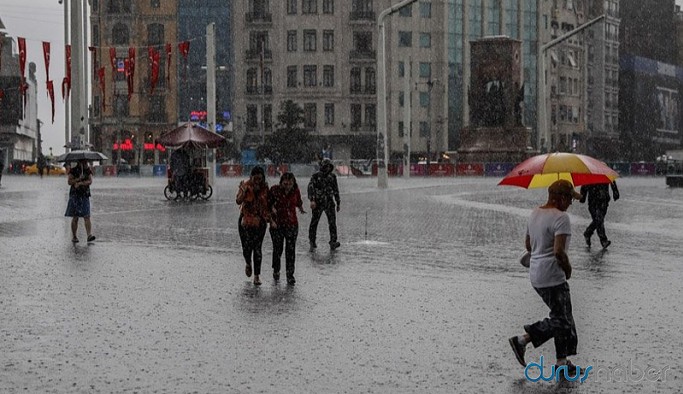 Meteoroloji'den 5 il için 'sarı kod' uyarısı