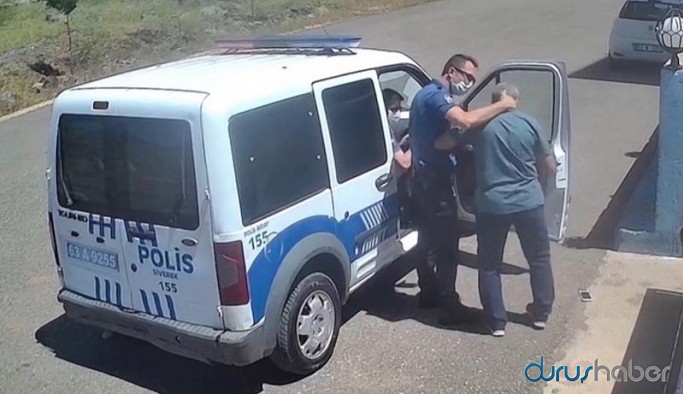 Polis 'masken yok' diye ceza kesmek istediği öğretmenden 'sende de yok' yanıtı alınca olay çıktı
