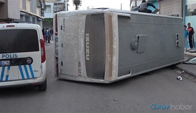 Tarım işçilerinin servisleri çarpıştı: Çok sayıda yaralı
