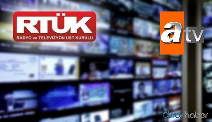ATV için şikayet sayısı 90 bin, RTÜK'te görüşülen dosya sayısı sıfır