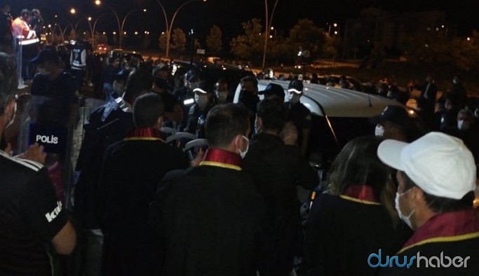 Baro başkanlarına yine polis müdahalesi