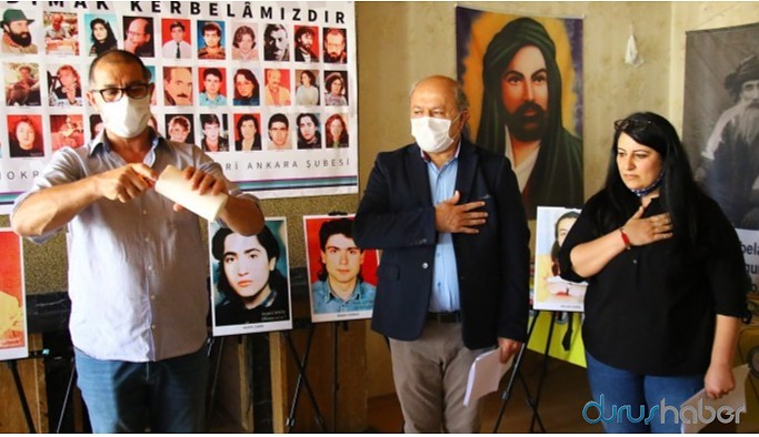 DAD Ankara Şubesi’nden Sivas Katliamı anması