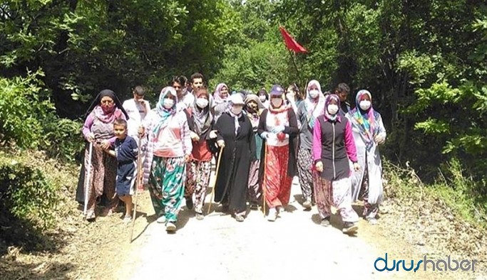 Direnen köylüler tehdit edildi: Arazilerinizi alırız, yolları kapatırız...