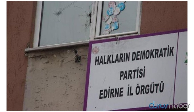 HDP Edirne İl binası ablukaya alındı