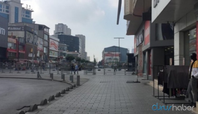 HDP etkinliği öncesi Esenyurt meydanı bariyerlerle kapatıldı