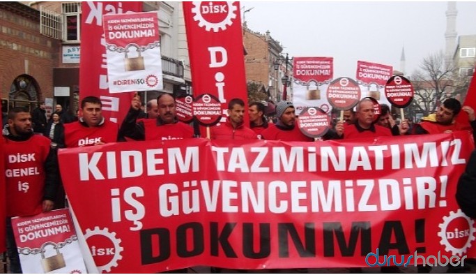 Kıdem tazminatı tepkisi: Günaha ortak olmayacağız