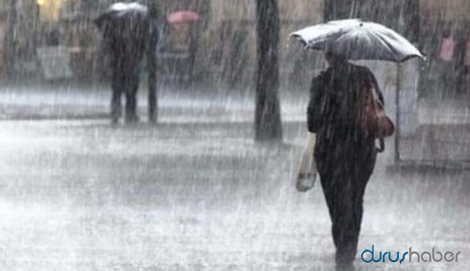 Meteoroloji uyardı: Su baskını, yıldırım, yerel dolu yağışına karşı dikkatli olunmalı