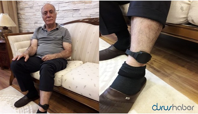 Alınak'ın ayağındaki kelepçe 29 gün sonra çıkarıldı