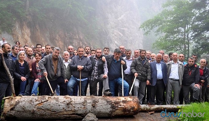 Artvin'de büyük protestolara yol açan 'yeşil yol' projesi durduruldu