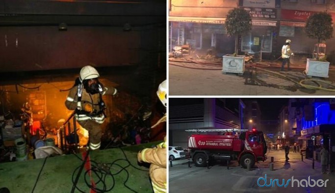 İstanbul'da çok sayıda işyerinde yangın çıktı