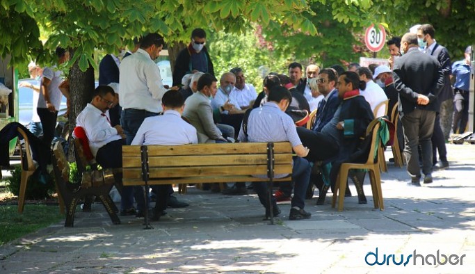 Baro başkanları Meclis önünde