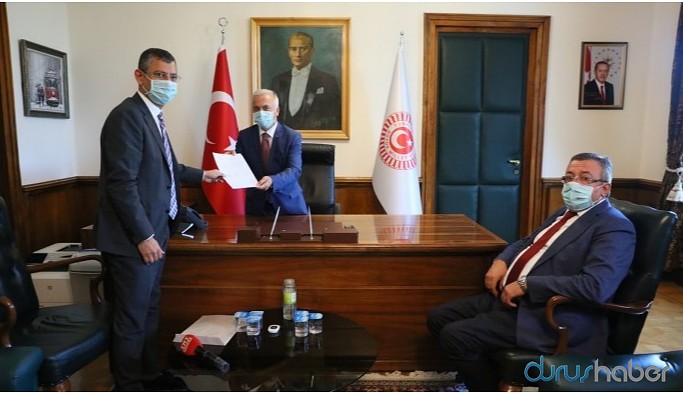 CHP, Meclis başkanlığı için adaylık başvurusu yaptı