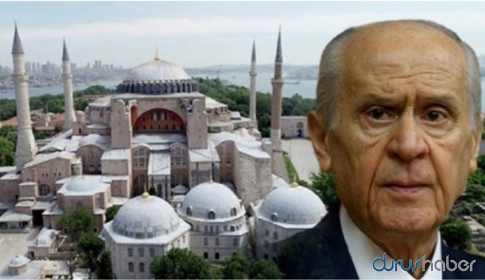Devlet Bahçeli'den Ayasoyfa kararı yorumu: Bugün tarihi bir gün