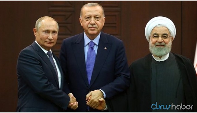 Erdoğan, Putin ve Ruhani Suriye'yi görüşecek