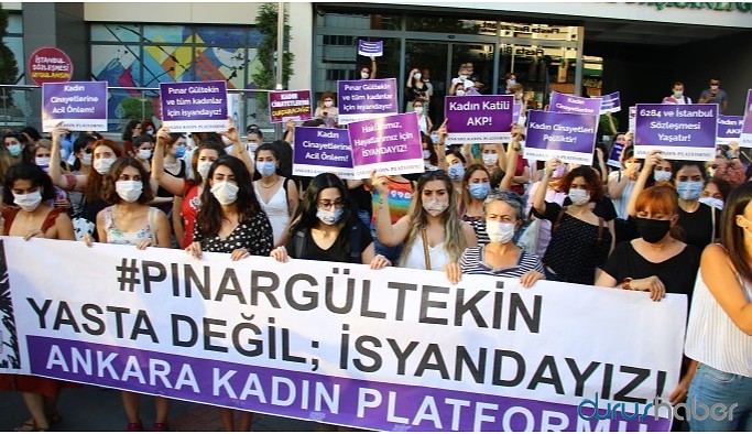 Gültekin için ses olan kadınlardan AKP’ye: Suçlu sizsiniz!