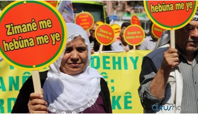 ‘Kürtçe örgütsel bir dil olarak mı kabul edilmektedir?’