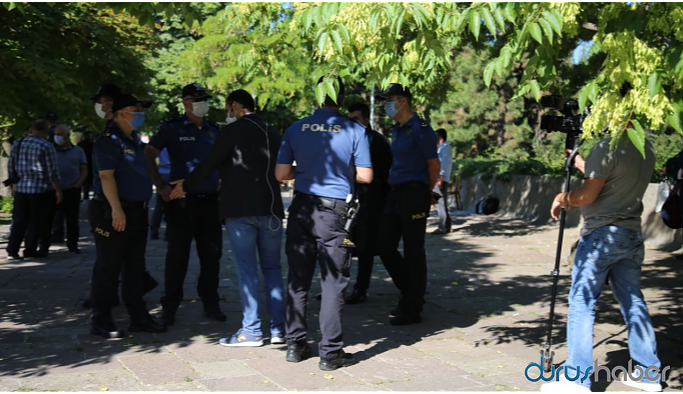 Polis kuşatmasında sabahladılar