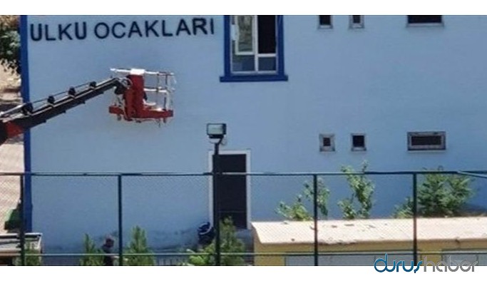Kayyım taziye evini Ülkü Ocakları’na tahsis etti