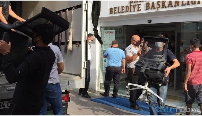 Temizlik şirketi dava açtı, belediyenin eşyaları haczedildi