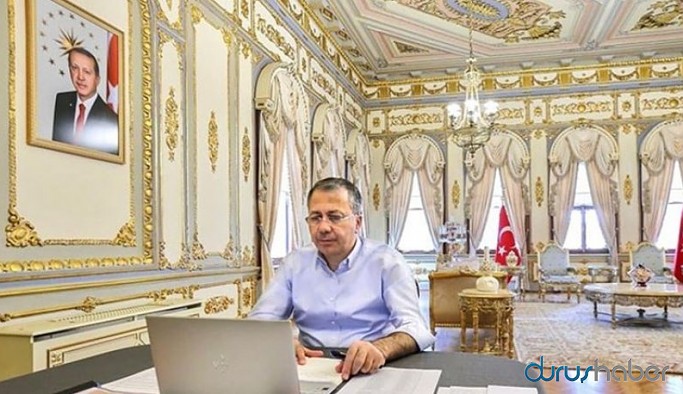 İstanbul Valisi'nin varaklı makam odasına milyonluk tadilat