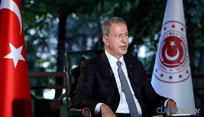 Bakan Akar: Her zaman Libya'nın toprak bütünlüğünden yanayız