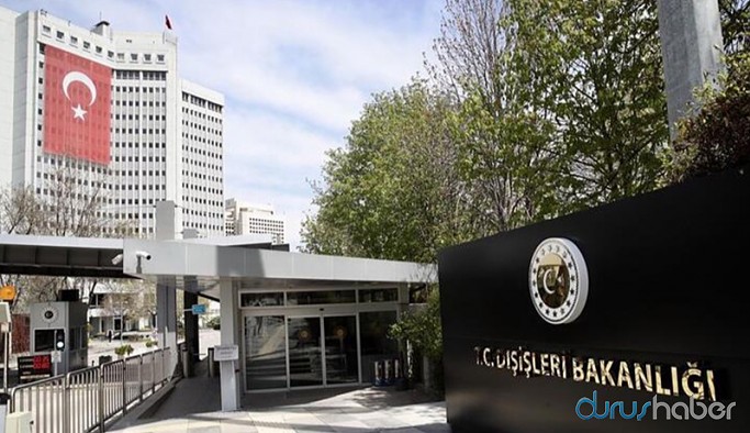 Dışişleri Bakanlığı’ndan AB’nin yaptırım açıklamasına yanıt