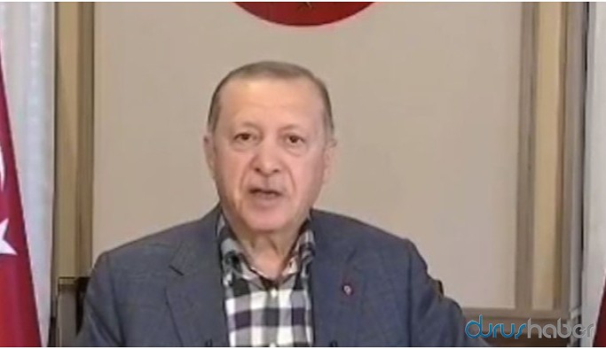Erdoğan prompteri kaçırdı: Geri al, geri al