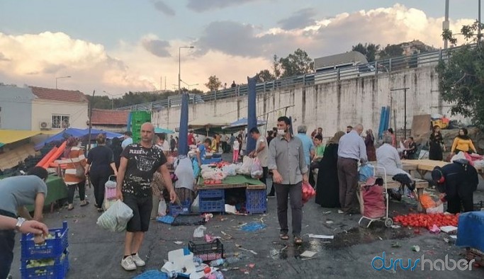 Krizin yansıdığı pazarda hem esnaf hem yurttaş dertli
