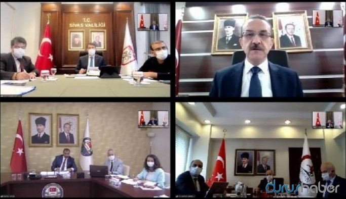 Sağlık Bakanı Koca 4 ilin valisi ile görüştü