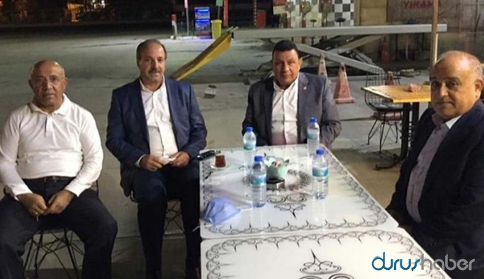 AKP ve MHP'li vekil birbirine girdi, polis araya girdi