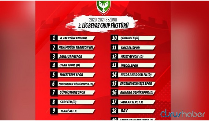 Amedspor’un yeni sezon fikstürü belli oldu