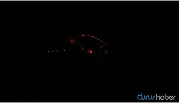 Cudi'de askerin izli mermisi yangın çıkardı iddiası