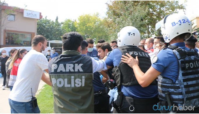 'Hak' talepli eyleme polis müdahalesi: 20’den fazla gözaltı