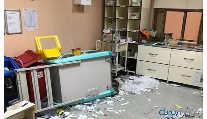 Hasta yakınlarından 112 Acil Sağlık ekibine taşlı ve sopalı saldırı