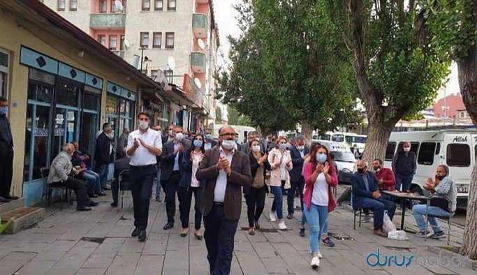 Kars'ta Bilgen'e destek eylemi: Gasp edilmek istenen Kürt'ün, Türk'ün, Azeri'nin, Terekeme'nin iradesidir