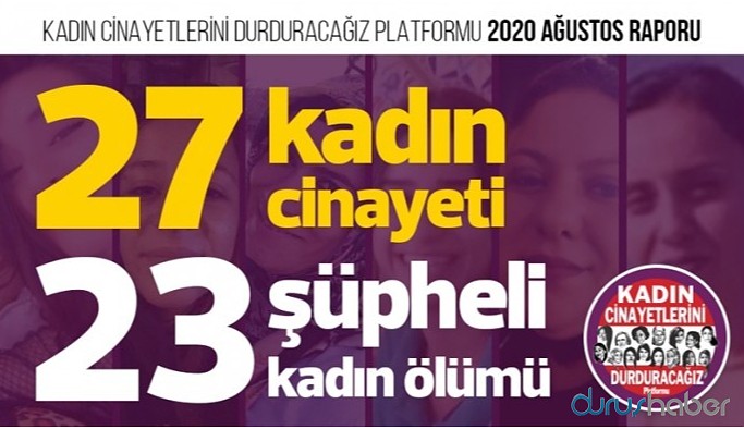 KCDP: Ağustos ayında 27 kadın öldürüldü