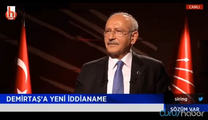 Kılıçdaroğlu'ndan Selahattin Demirtaş'a jet iddianame tepkisi: Şeref madalyası olarak takacak
